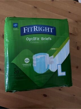 MedLine FitRight OptiFit Brief Adult Diaper Size L
